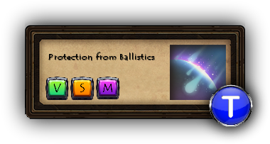 Protection from Ballistics